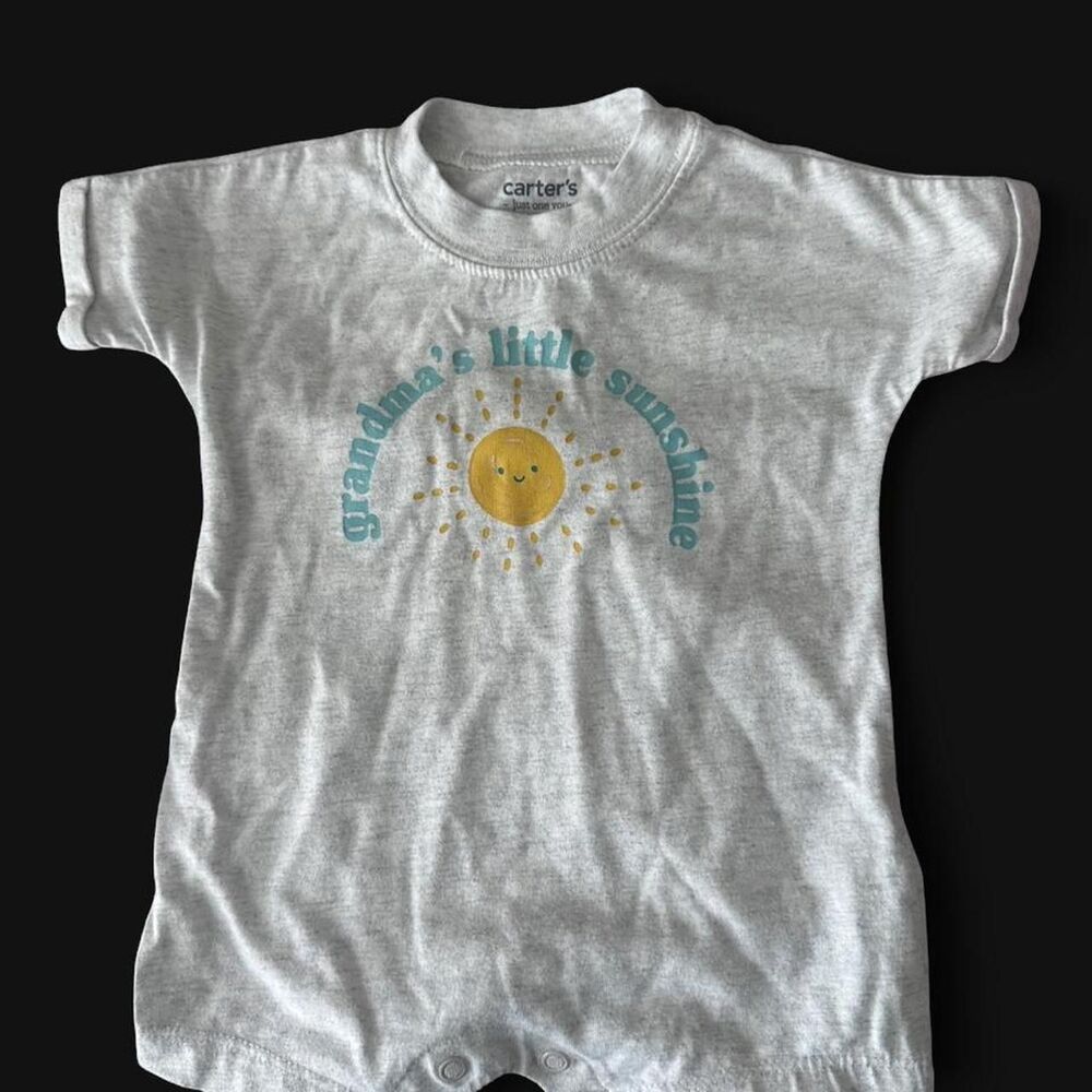 Carter-s Grey and White Outfit